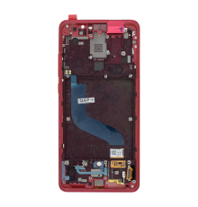 Дисплей Xiaomi Mi 9T з сенсором та рамкою red (Used) PLS-00-00151246