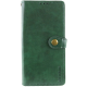 Чохол-книжка Leather GETMAN with card holder Motorola Moto G05 green PLS-00-00164092