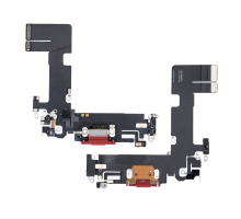 Шлейф iPhone 13 з роз'ємом зарядки red (Original Used) PLS-00-00086180