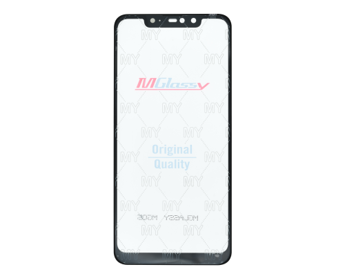 Скло дисплея Xiaomi Redmi Note 6 Pro з OCA плівкою black (Musttby) PLS-00-00130479