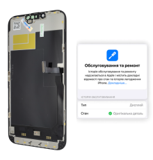 Дисплей iPhone 13 Pro Max з сенсором та рамкою black (OLED SOFT 120Hz) (Musttby - без помилки) PLS-00-00148924