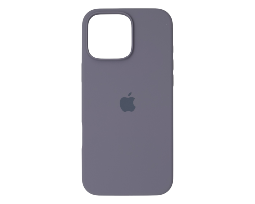 Чохол Silicone Case Full Protective iPhone 16 Pro Max lavender gray PLS-00-00130656