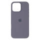 Чохол Silicone Case Full Protective iPhone 16 Pro Max lavender gray PLS-00-00130656