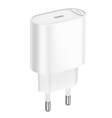 Зарядний пристрій Hoco C109A 20W 3A USB-C white PLS-00-00149686