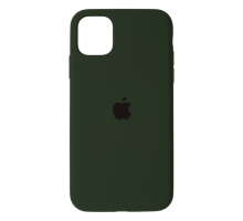 Чохол Silicone Case Full Protective iPhone 11 Pro dark green PLS-00-00123388