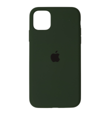 Чохол Silicone Case Full Protective iPhone 11 Pro dark green PLS-00-00123388