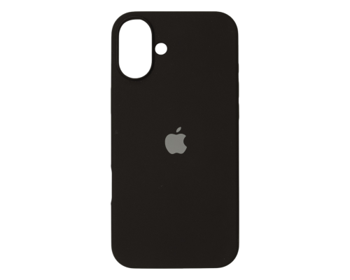 Чохол Silicone Case Full Protective iPhone 16 black PLS-00-00130518
