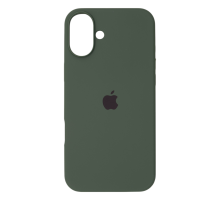 Чохол Silicone Case Full Protective iPhone 16 dark green PLS-00-00130604