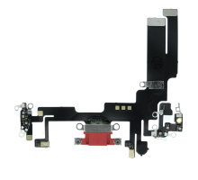 Шлейф iPhone 14 з роз'ємом зарядки red PLS-00-00107162