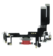 Шлейф iPhone 14 з роз'ємом зарядки red PLS-00-00107162