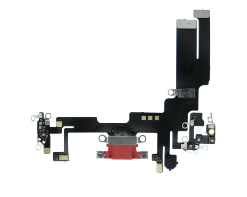 Шлейф iPhone 14 з роз'ємом зарядки red PLS-00-00107162