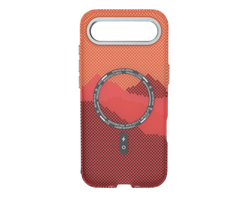 Чохол D Glory Ultra Slim with MagSafe iPhone 17 Air orange mountain PLS-00-00149374