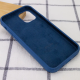 Чохол Silicone Case Full Protective iPhone 13 navy blue PLS-00-00085828