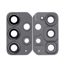 Скло камери Samsung A725F Galaxy A72 2021 з рамкою black (Original) PLS-00-00080550