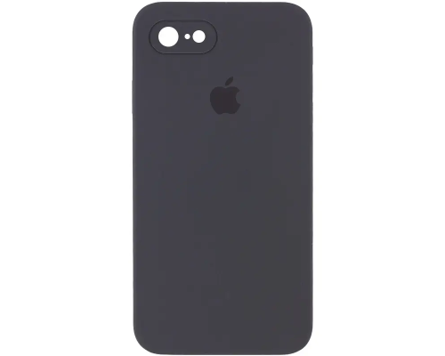 Чохол Silicone Case Квадратні Борти Full Camera iPhone 7 dark gray PLS-00-00105909