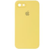 Чохол Silicone Case Квадратні Борти Full Camera iPhone 7 Plus canary yellow PLS-00-00105915