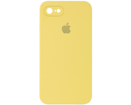 Чохол Silicone Case Квадратні Борти Full Camera iPhone 7 Plus canary yellow PLS-00-00105915