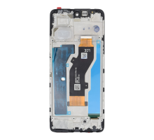 Дисплей Infinix Hot 50 4G з сенсором та рамкою black (Used) (ver. LCE) PLS-00-00163397