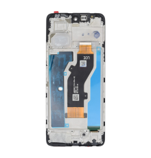 Дисплей Infinix Hot 50 4G з сенсором та рамкою black (Used) (ver. LCE) PLS-00-00163397