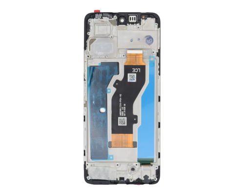 Дисплей Infinix Hot 50 4G з сенсором та рамкою black (Used) (ver. LCE) PLS-00-00163397