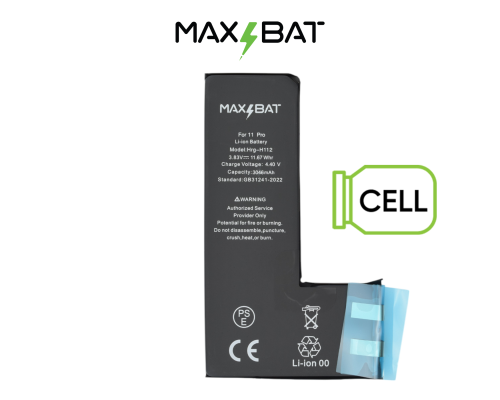 Акумулятор iPhone 11 Pro (Max Bat Cell - без шлейфа) PLS-00-00140432
