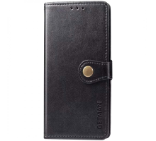 Чохол-книжка Leather GETMAN with card holder Xiaomi Redmi Note 8T black PLS-00-00129182