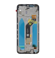 Дисплей Tecno Spark 6 Go з сенсором та рамкою black (Service) PLS-00-00173598