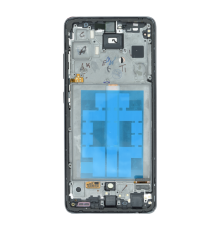 Дисплей Samsung A525 Galaxy A52 (2021) з сенсором та рамкою black (Original Refurbished) PLS-00-00146654