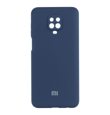 Чохол Silicone Cover Full Camera Xiaomi Redmi Note 9s midnight blue PLS-00-00103531