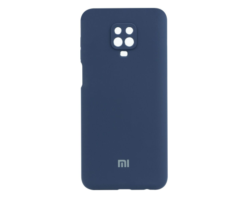 Чохол Silicone Cover Full Camera Xiaomi Redmi Note 9s midnight blue PLS-00-00103531