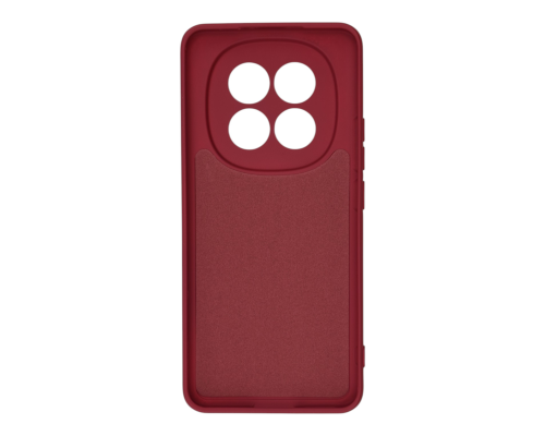 Чохол Silicone Cover Full Camera Xiaomi Redmi Note 15 4G (European) dark red PLS-00-00161392