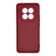 Чохол Silicone Cover Full Camera Xiaomi Redmi Note 15 4G (European) dark red PLS-00-00161392