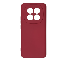 Чохол Silicone Cover Full Camera Xiaomi Redmi Note 15 4G (European) dark red PLS-00-00161392