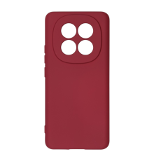Чохол Silicone Cover Full Camera Xiaomi Redmi Note 15 4G (European) dark red PLS-00-00161392