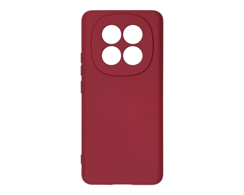 Чохол Silicone Cover Full Camera Xiaomi Redmi Note 15 4G (European) dark red PLS-00-00161392