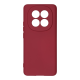 Чохол Silicone Cover Full Camera Xiaomi Redmi Note 15 4G (European) dark red PLS-00-00161392