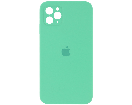 Чохол Silicone Case Full Camera Protective iPhone 12 Pro spearmint PLS-00-00104585
