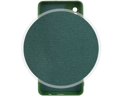 Чохол Silicone Cover Full Camera Xiaomi Redmi Note 12S dark green PLS-00-00117538