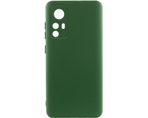 Чохол Silicone Cover Full Camera Xiaomi Redmi Note 12S dark green PLS-00-00117538