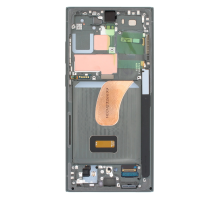 Дисплей Samsung S918 Galaxy S23 Ultra з сенсором та рамкою green (Original) PLS-00-00105823