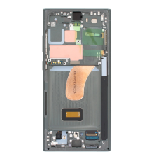 Дисплей Samsung S918 Galaxy S23 Ultra з сенсором та рамкою green (Original) PLS-00-00105823