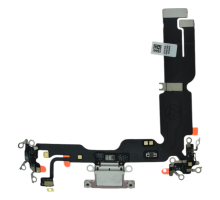 Шлейф iPhone 15 Plus з роз'ємом зарядки pink (Original China) PLS-00-00112857