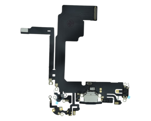 Шлейф iPhone 15 Pro з роз'ємом зарядки blue titanium PLS-00-00112846