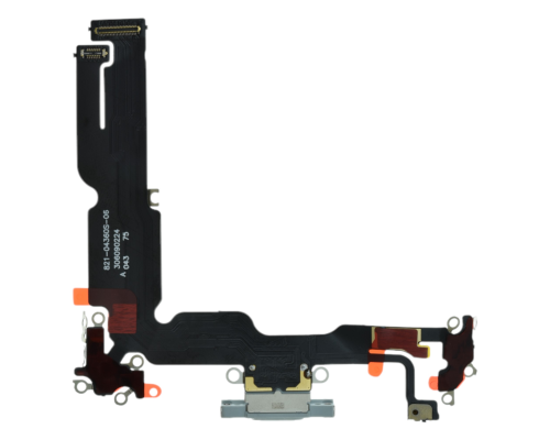 Шлейф iPhone 15 Plus з роз'ємом зарядки blue PLS-00-00112837