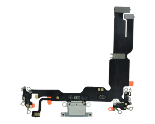 Шлейф iPhone 15 Plus з роз'ємом зарядки blue PLS-00-00112837