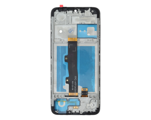 Дисплей Motorola XT2095 Moto E7 з сенсором та рамкою black PLS-00-00126589