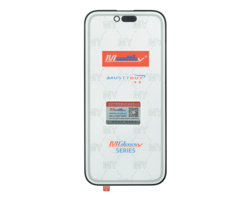 Скло дисплея iPhone 17 Air з OCA black (Musttby) PLS-00-00149004