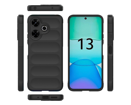 Чохол Magic Shield Xiaomi Redmi 13 black PLS-00-00158089