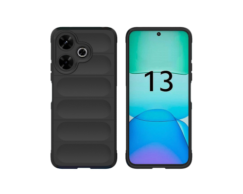 Чохол Magic Shield Xiaomi Redmi 13 black PLS-00-00158089