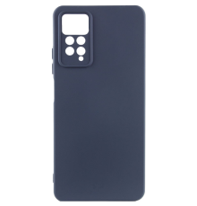 Чохол Silicone Cover Full Camera Xiaomi Redmi Note 11 Pro 5G midnight blue PLS-00-00118024